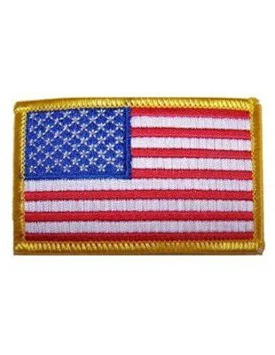 Militar Tela Bandera USA Clásico Coser