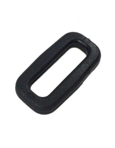 Anilla Rectangular 20 mm · Negro