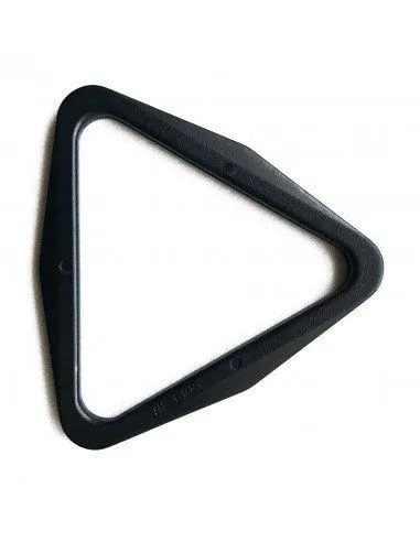 Hebilla D-Ring TRI Triangular 50 mm · Negro