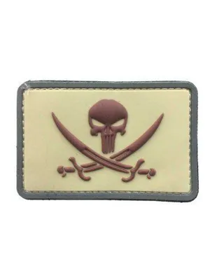 Táctico 3D PVC Bandera Pirata Punisher