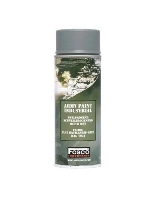 Bote Spray Pintura 400 ml Militar Battleship 7031 - fosco
