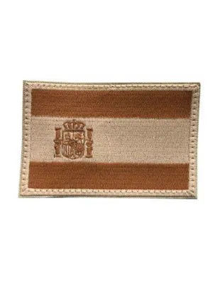 Bordado Bandera España Baja Visibilidad Árida