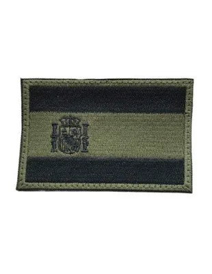 Bordado Bandera España Baja Visibilidad Boscosa