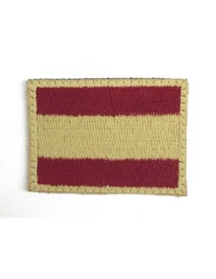 Pequeño 4x3 Bandera España Baja Visibilidad Mate