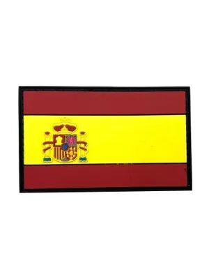 Táctico 3D PVC Bandera España Color Clásica