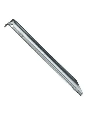 Piqueta Clavo Metal Fuerte para Tienda de Campaña 24 cm
