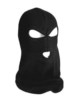 Balaclava Larga 3 Agujeros Algodón Pasamontañas - MIL-TEC