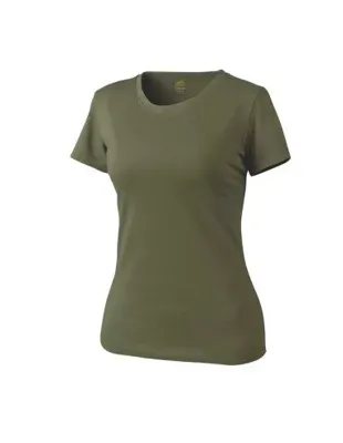 Militar Mujer Algodón Manga Corta