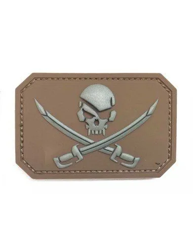 3D PVC Calavera Pirata Moral