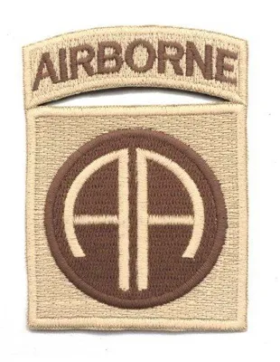 Bordado 82 Aerotransportada Coser Pegar