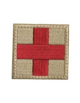 Médico Cruz 4 X 4 cm Cinta Cierre