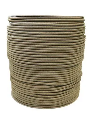 1 Metro Cordón Cuerda Táctica Elástica 5 mm Milspec