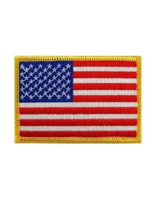 Bordado USA Bandera Americana Pequeña Clásica Coser Adhesivo