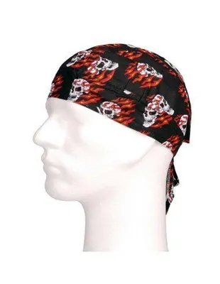 Bandana Algodón Pañuelo Motero Calavera Llamas