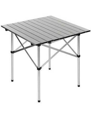 Mesa Enrollable para Camping de Aluminio