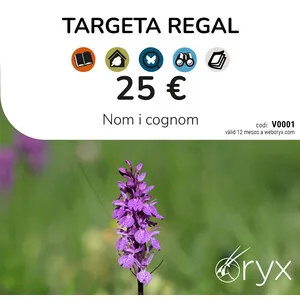 Tarjeta Regalo 25 / Targeta Regal / Gift Card - ORYX