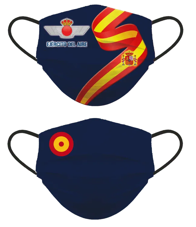 Mascarilla Ejército del Aire