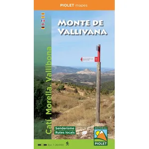 Mapa 1:20.000. Monte de Vallivana - Piolet