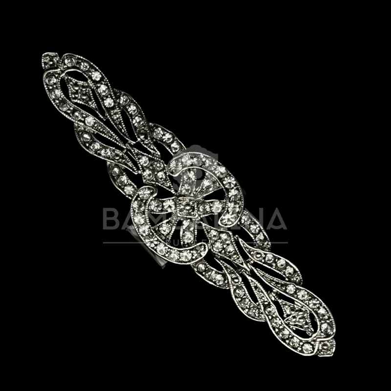 Broche Mantilla · Plata