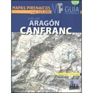 Mapas Pirenaicos 1: 25.000. Valle del Aragón Canfranc - Sua