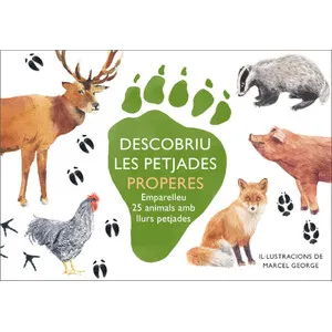 Descobriu Les Petjades Properes. Emparelleu 25 Animals Amb Llurs Petjades - Mtm Editores