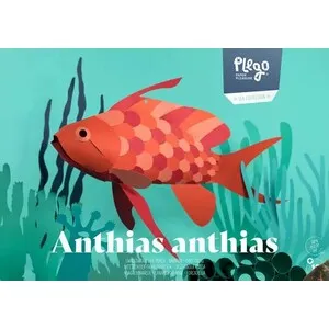 Plegopaper- Figura Recortable Anthias Anthias (Tres Colas - Forcadella)