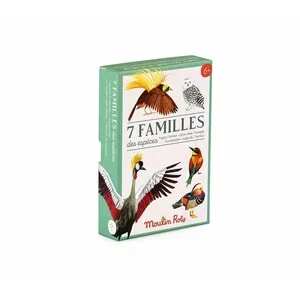 7 Familles Des Espèces (Joc de Cartes/Juego de Cartas) - Moulin Roty