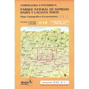 Cordillera Cantabrica. Parque Natural de Somiedo Babia y Laciana Norte - Adrados Ediciones