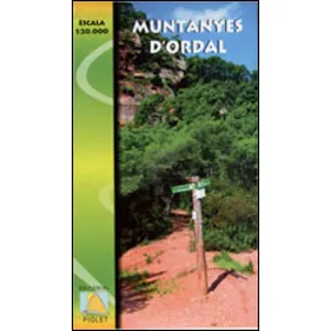 Mapa 1:20.000. Muntanyes D'ordal - Piolet
