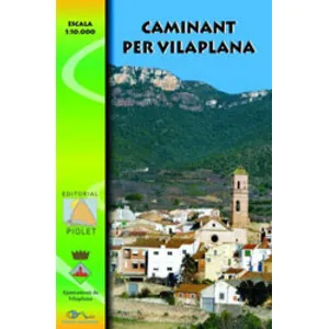 Mapa 1:10.000. Caminant per Vilaplana - Piolet