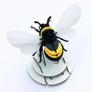 Rompecabezas 3D Entomology Puzzle - Bumble Bee - ASSEMBLI