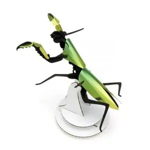 Rompecabezas 3D Entomology Puzzle - Praying Mantis - ASSEMBLI