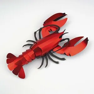 Rompecabezas 3D Marine Life Puzzle - Lobster - ASSEMBLI