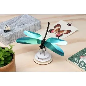 Rompecabezas 3D Entomology Puzzle - Anisoptera Dragonfly - ASSEMBLI
