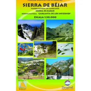 Mapa 1:30.000. Sierra de Béjar - Piolet
