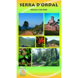 Mapa 1:20.000. Serra D'ordal - Piolet