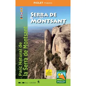 Mapa 1:20.000. Serra de Montsant - Piolet