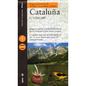 Mapa Ecoturístico de Cataluña e. 1/300.000 - Lynx Edicions