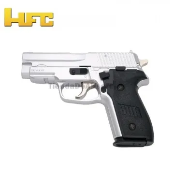 Tipo Sig Sauer P228 Cromada - Pistola Muelle Pesada