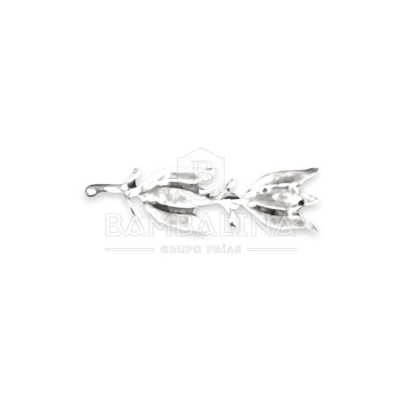 Miniatura Laurel · Plata