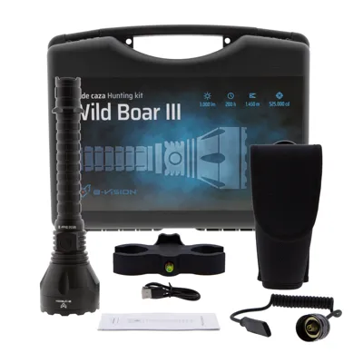LED Wild Boar III Kit 3000 Lumenes 1450 Metros BAT-905 - BAT VISION