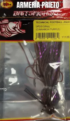 Jig Technical Football Jig Cinnamon 2/0 3/8oz - BAITSFISHING