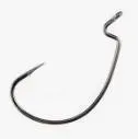 Anzuelo Anilla Wide Superlock Worm (10 Unidades) Nickel - BAITSFISHING