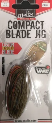 Spinner Compact Blade Jig CBJ12-109 Spanish Craw - MOLIX