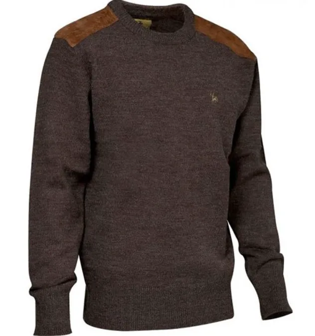 VERNEY CARRON Jersey Pull Fox Rond Moyen LVPU121 · Marrón