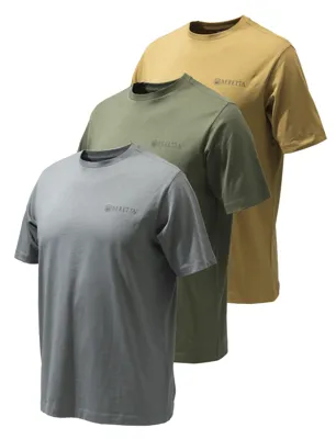 Set de 3 Camisetas Corporate TS841 T2081 OM06 - BERETTA