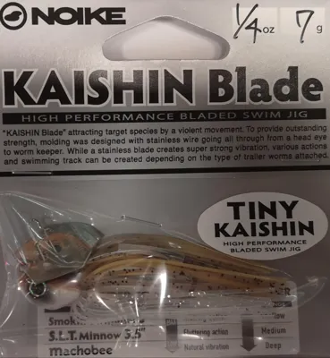 Jig Tiny Kaishin Blade 7GR.1/4oz 08 Wakasagi - NOIKE
