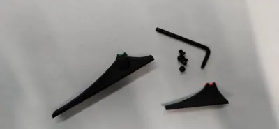 Punto de Mira y Alza Completo B14 Fibra Óptica RESIGHT02 - BERGARA