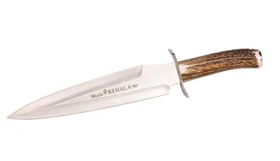 Cuchillo Rehala 27A Remate Asta de Ciervo Inox - MUELA