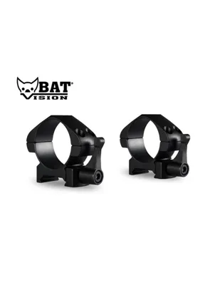 Anillas Acero Desmontables 4 Tornillos 30mm. BAT-009/013 - BAT VISION